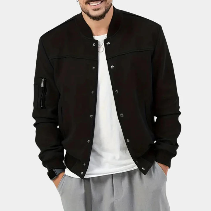 Amacker - Chaqueta bomber elegante para hombre