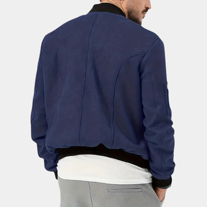 Amacker - Chaqueta bomber elegante para hombre