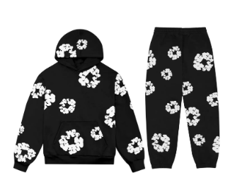 ModaDenimo - Chándal unisex Viral Floral con estampados icónicos