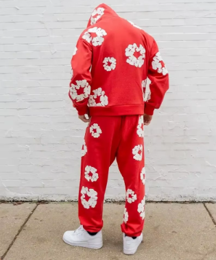 ModaDenimo - Chándal unisex Viral Floral con estampados icónicos