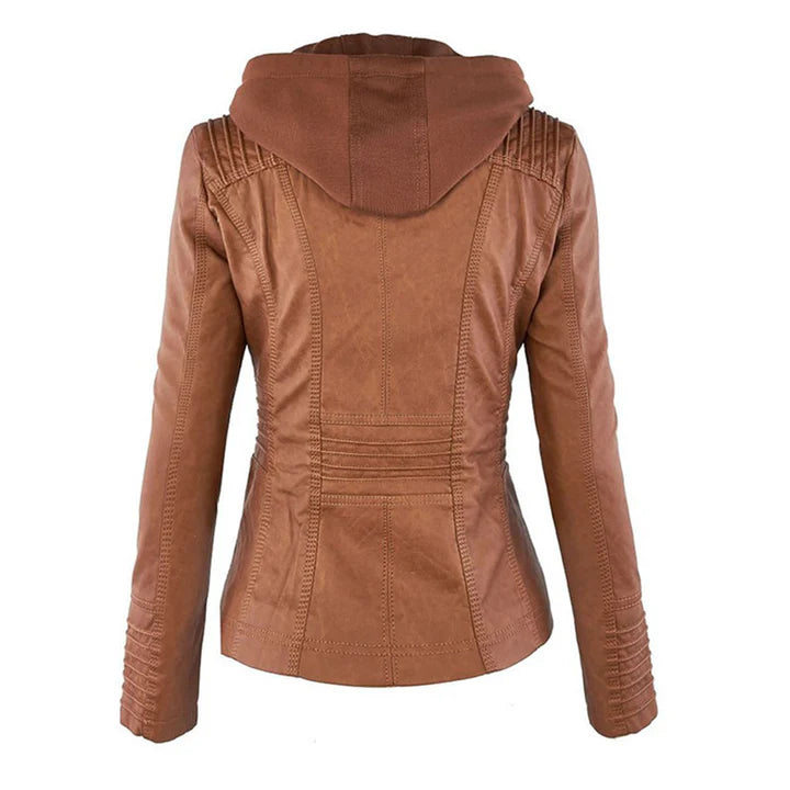 LIESL - Chaqueta de piel para mujer