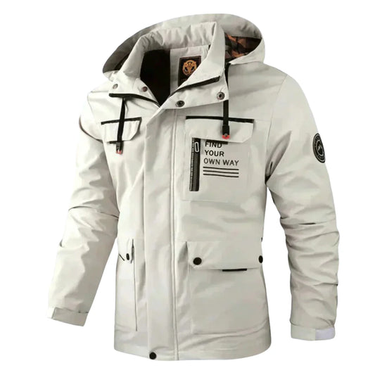 Max - Chaqueta exploradora impermeable y cortavientos